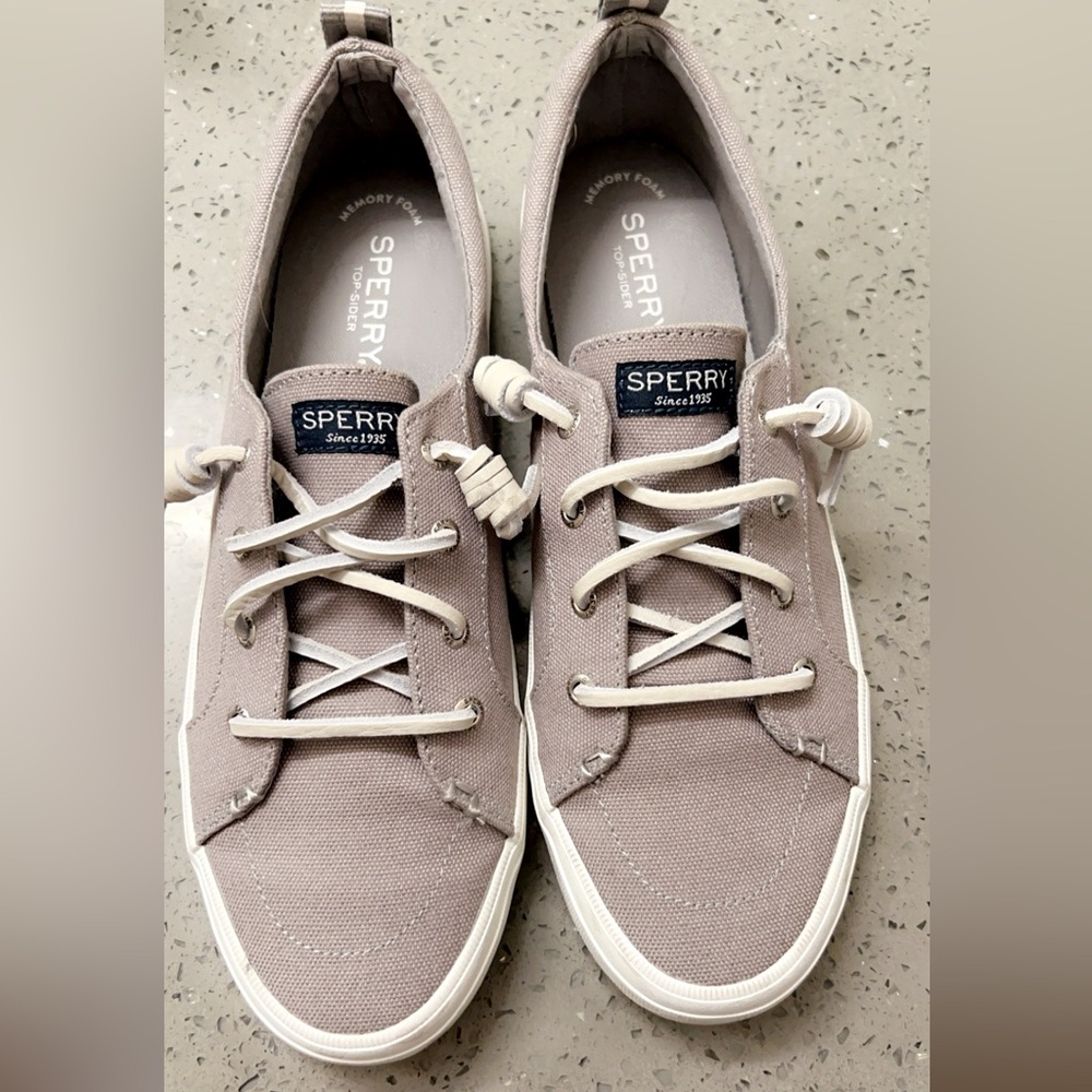 Worn once but they are too big. I do not have the box.